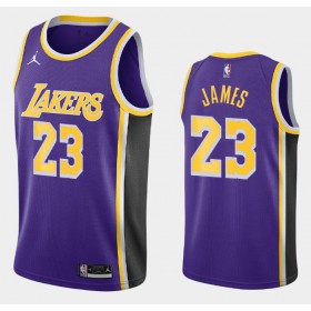Dres Los Angeles Lakers LeBron James 23 2020-21 Jordan Brand Statement Edition Swingman